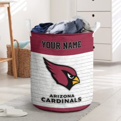 NFL Arizona Cardinals Custom Name Gift For Fans Laundry Basket