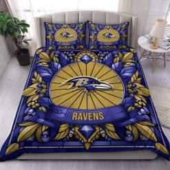 NFL Baltimore Ravens Custom Name Limited Edition Bedding Set