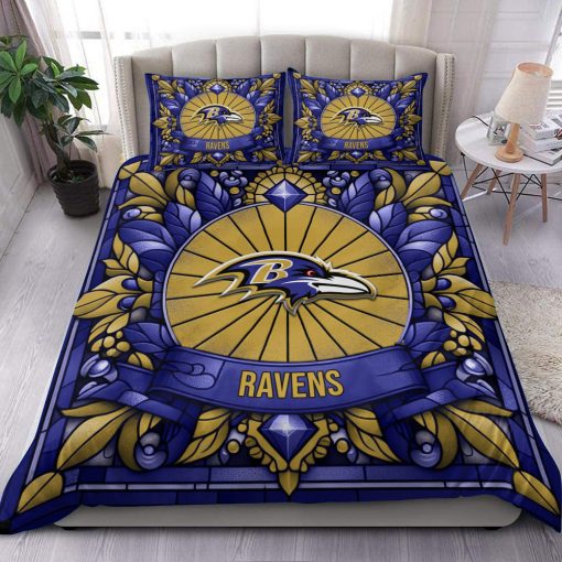 NFL Baltimore Ravens Custom Name Limited Edition Bedding Set