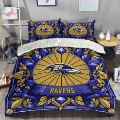 NFL Baltimore Ravens Custom Name Limited Edition Bedding Set