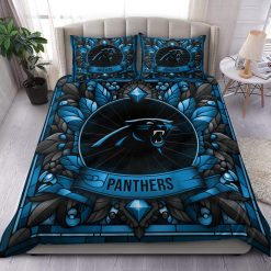 NFL Carolina Panthers Custom Name Limited Edition Bedding Set