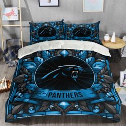 NFL Carolina Panthers Custom Name Limited Edition Bedding Set