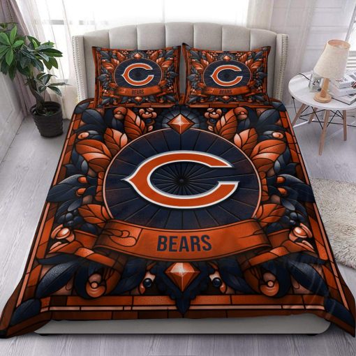 NFL Chicago Bears Custom Name Limited Edition Bedding Set