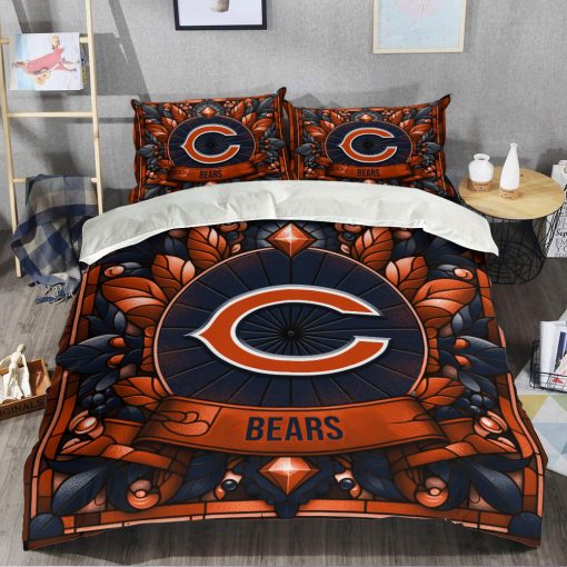 NFL Chicago Bears Custom Name Limited Edition Bedding Set