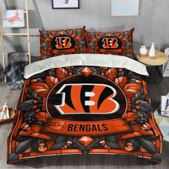 NFL Cincinnati Bengals Custom Name Limited Edition Bedding Set