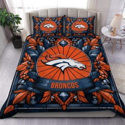 NFL Denver Broncos Custom Name Limited Edition Bedding Set