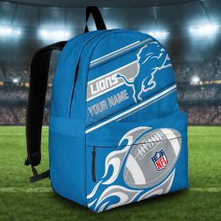 NFL Detroit Lions Custom Name Limited Edition Backpack