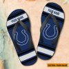 NFL Indianapolis Colts Custom Name Gift For Fans Flip Flops