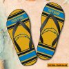 NFL Los Angeles Chargers Custom Name Gift For Fans Flip Flops