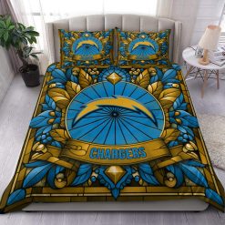 NFL Los Angeles Chargers Custom Name Limited Edition Bedding Set