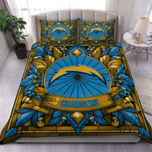 NFL Los Angeles Chargers Custom Name Limited Edition Bedding Set