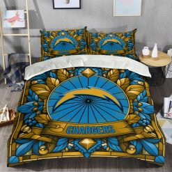 NFL Los Angeles Chargers Custom Name Limited Edition Bedding Set