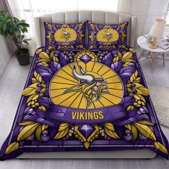 NFL Minnesota Vikings Custom Name Limited Edition Bedding Set