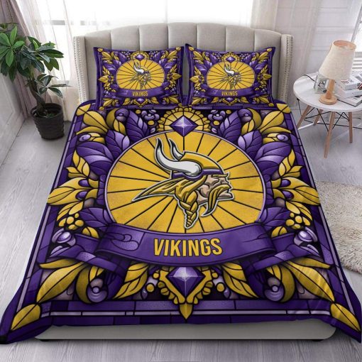 NFL Minnesota Vikings Custom Name Limited Edition Bedding Set