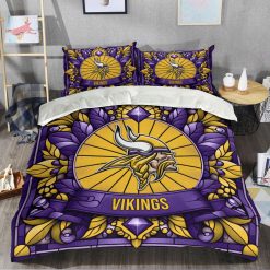NFL Minnesota Vikings Custom Name Limited Edition Bedding Set