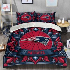 NFL New England Patriots Custom Name Limited Edition Bedding Set