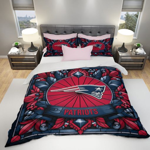 NFL New England Patriots Custom Name Limited Edition Bedding Set