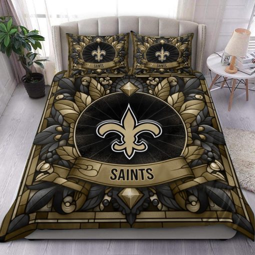 NFL New Orleans Saints Custom Name Limited Edition Bedding Set