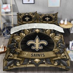 NFL New Orleans Saints Custom Name Limited Edition Bedding Set