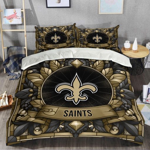 NFL New Orleans Saints Custom Name Limited Edition Bedding Set