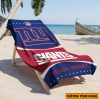 NFL New York Giants Custom Name Gift For Fans Beach Towel