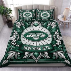 NFL New York Jets Custom Name Limited Edition Bedding Set