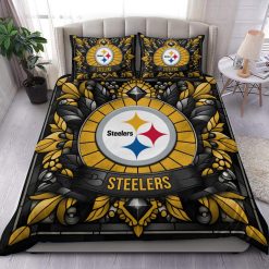 NFL Pittsburgh Steelers Custom Name Limited Edition Bedding Set