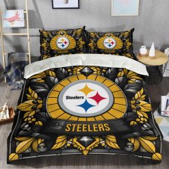 NFL Pittsburgh Steelers Custom Name Limited Edition Bedding Set