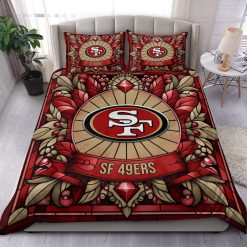 NFL San Francisco 49ers Custom Name Limited Edition Bedding Set