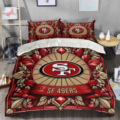 NFL San Francisco 49ers Custom Name Limited Edition Bedding Set