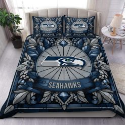 NFL Seattle Seahawks Custom Name Limited Edition Bedding Set