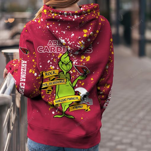 NFL Arizona Cardinals Custom Name Christmas Edition Hoodie Leggings Set