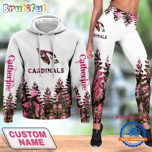NFL Arizona Cardinals Custom Name Limited Edition Hoodie Leggings Set