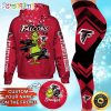 NFL Atlanta Falcons Custom Name Christmas Edition Hoodie Leggings Set