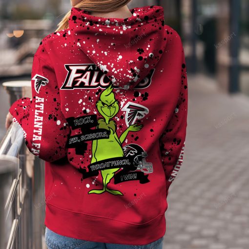 NFL Atlanta Falcons Custom Name Christmas Edition Hoodie Leggings Set