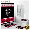 NFL Atlanta Falcons Special Edition Shower Curtain and Rugs