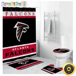NFL Atlanta Falcons Special Edition Shower Curtain and Rugs