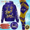 NFL Baltimore Ravens Custom Name Special Edition Hoodie Leggings Set