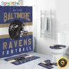 NFL Baltimore Ravens Limited Edition Shower Curtain and Rugs