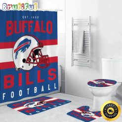 NFL Buffalo Bills Limited Edition Shower Curtain and Rugs