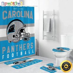 NFL Carolina Panthers Limited Edition Shower Curtain and Rugs