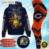 NFL Chicago Bears Custom Name Christmas Edition Hoodie Leggings Set