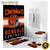 NFL Cincinnati Bengals Limited Edition Shower Curtain and Rugs
