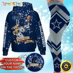 NFL Dallas Cowboys Custom Name Special Edition Hoodie Leggings Set