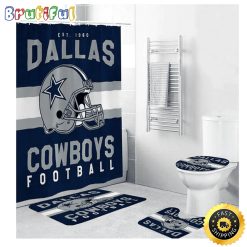 NFL Dallas Cowboys Limited Edition Shower Curtain and Rugs