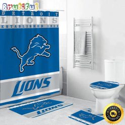 NFL Detroit Lions Special Edition Shower Curtain and Rugs