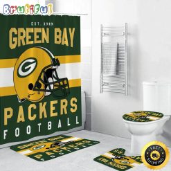 NFL Green Bay Packers Limited Edition Shower Curtain and Rugs