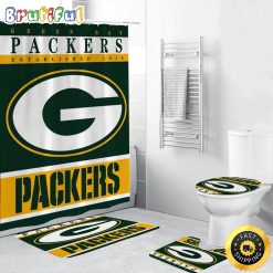 NFL Green Bay Packers Special Edition Shower Curtain and Rugs