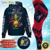 NFL Houston Texans Custom Name Christmas Edition Hoodie Leggings Set