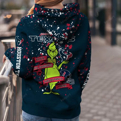 NFL Houston Texans Custom Name Christmas Edition Hoodie Leggings Set